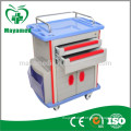 MY-R058 Luxury Medical Hospital ABS Nursing cart/Trolley with Wheels